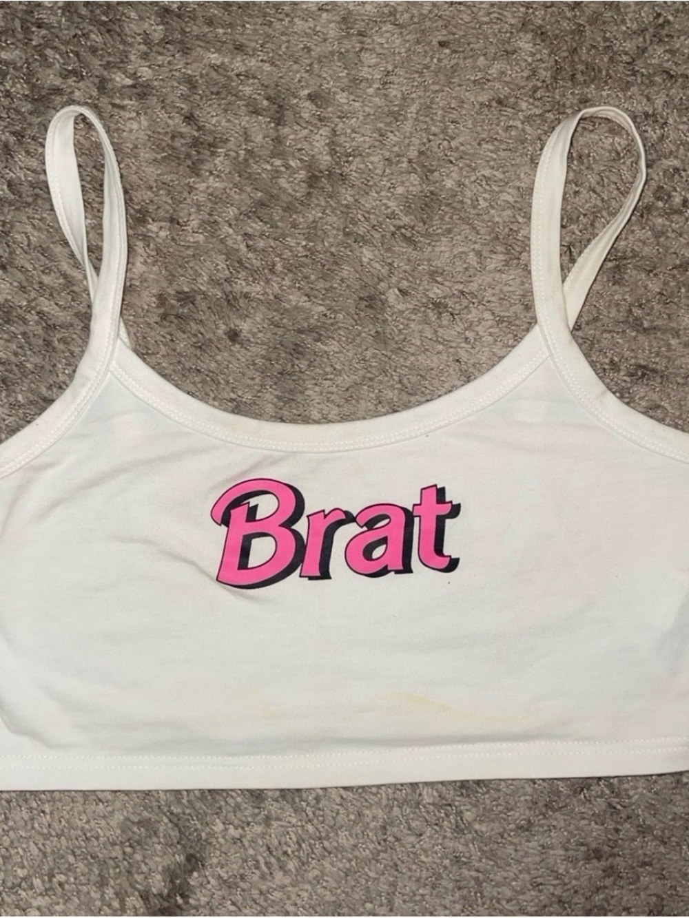 Brat Crop Top